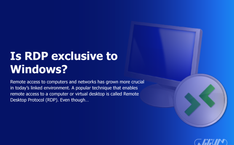 Is RDP exclusive to Windows