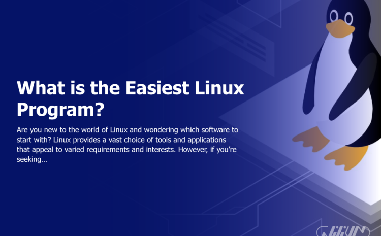 What is the Easiest Linux Program